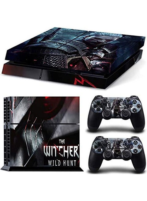 Witcher Game Skin Case Sticker Set For PlayStation 4 Console Controller Decals [ Tn-Ps4-2612]