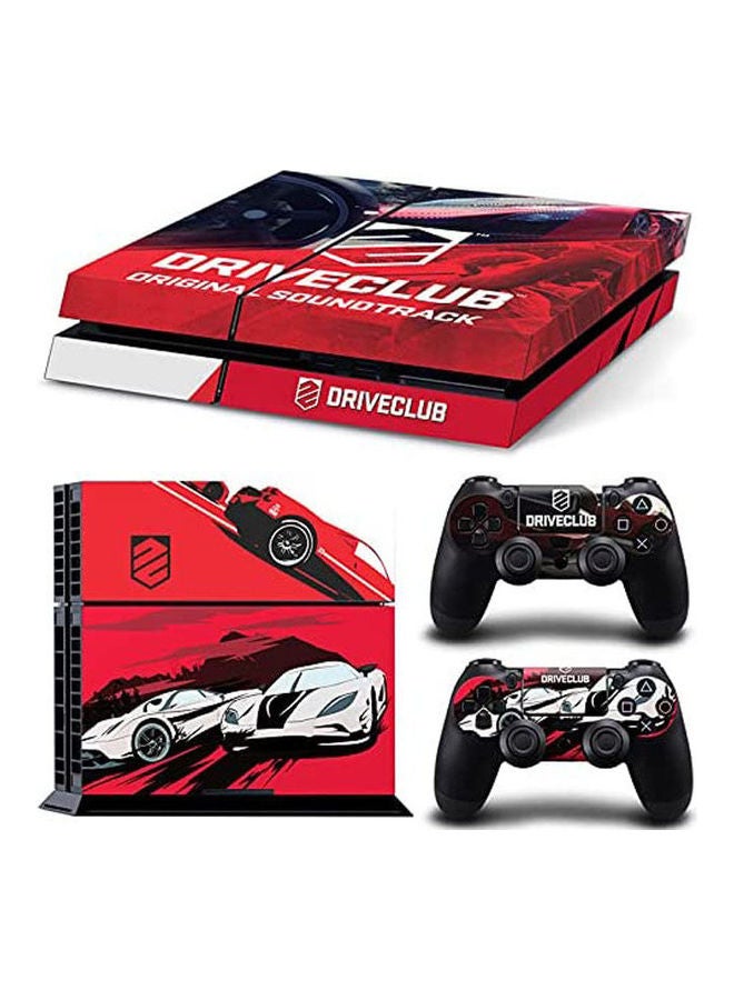 ملصق لجهاز بلاي ستيشن 4 لجهاز بلاي ستيشن 4 وملصق للسائق