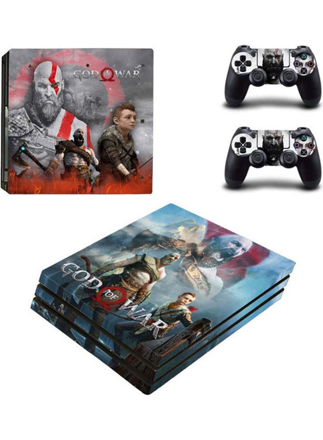 PlayStation 4 Pro Skin - Gow D3