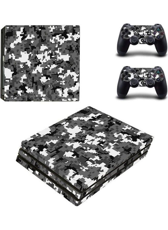 بلاي ستيشن 4 برو سكين كامو