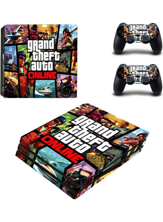 بلاي ستيشن 4 برو سكين - جي تي إيه أونلاين