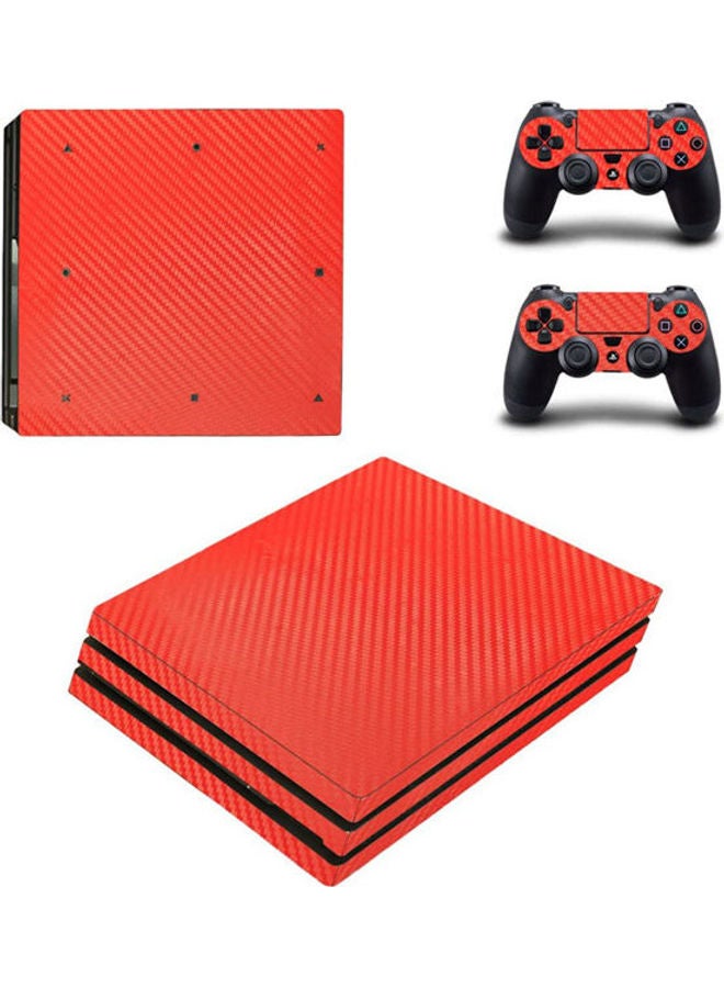 PlayStation 4 Pro Skin -  Carbon Fiber