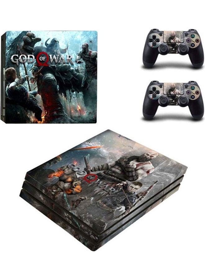 PlayStation 4 Pro Skin - Gow D2