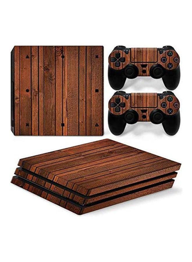 Sony PlayStation 4 Pro Personality Console Decal Skin Stickers With 2 Pcs Stickers For PS4 Pro Controller 