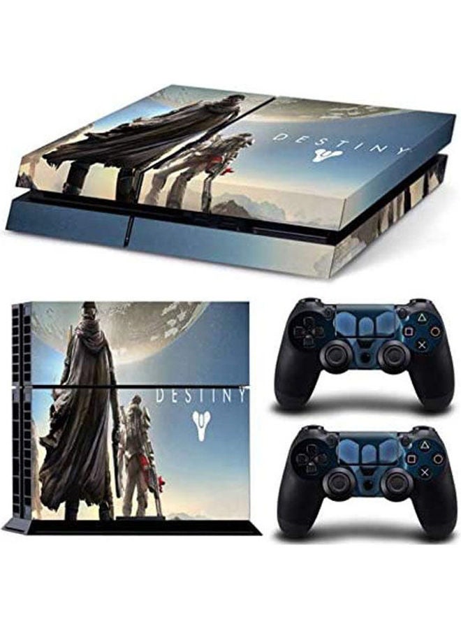 Sony PlayStation 4 Console Decal Skin Stickers With 2 Pcs Stickers For PS4 Controller