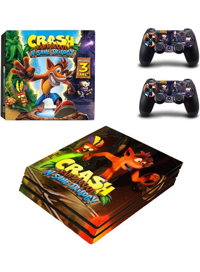 PlayStation 4 Pro Skin - Crash Bandicoot 