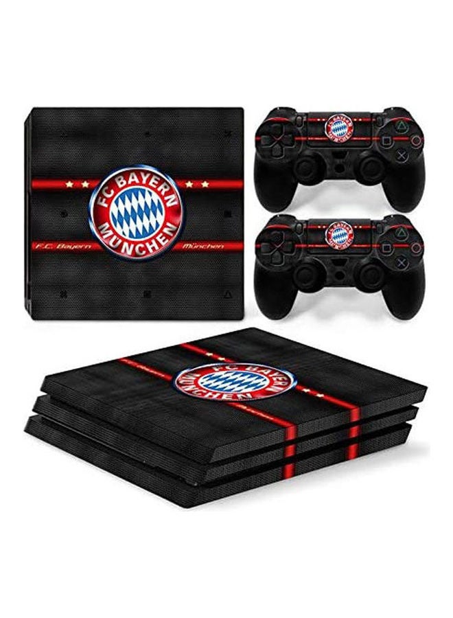 Sony PlayStation 4 Pro Console Decal Skin Stickers With 2 Pcs Stickers For PS4 Pro Controller 