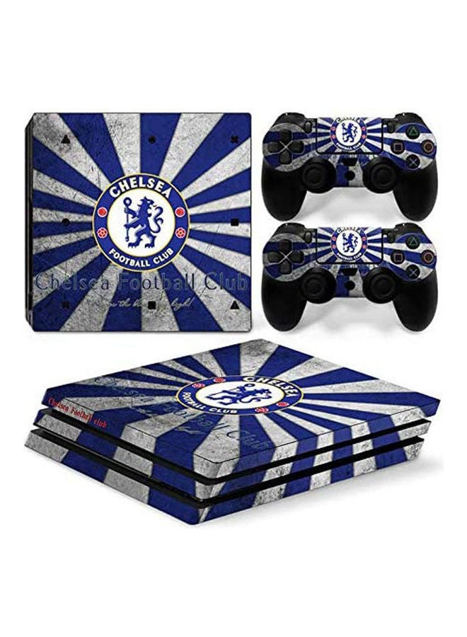 Sony PlayStation 4 Pro Console Decal Skin Stickers With 2 Pcs Stickers For PS4 Pro Controller 