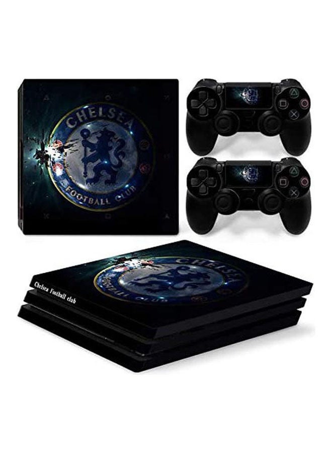 Sony PlayStation 4 Pro Console Decal Skin Stickers With 2 Pcs Stickers For PS4 Pro Controller 