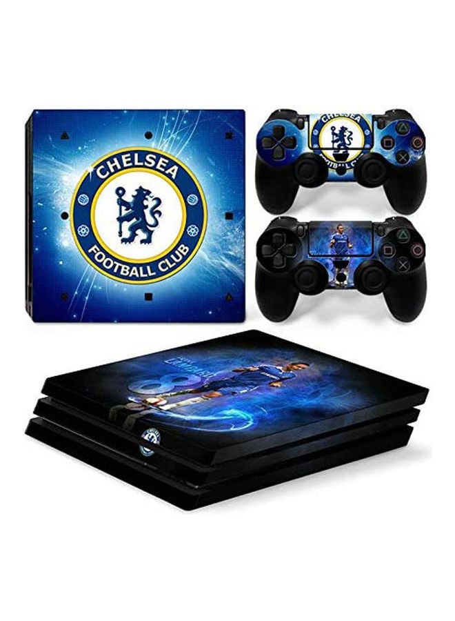 Sony PlayStation 4 Pro Console Decal Skin Stickers With 2 Pcs Stickers For PS4 Pro Controller 