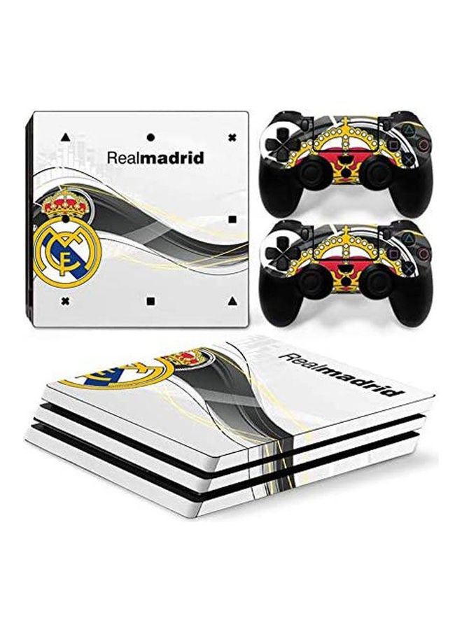 Sony PlayStation 4 Pro Console Decal Skin Stickers With 2 Pcs Stickers For PS4 Pro Controller 