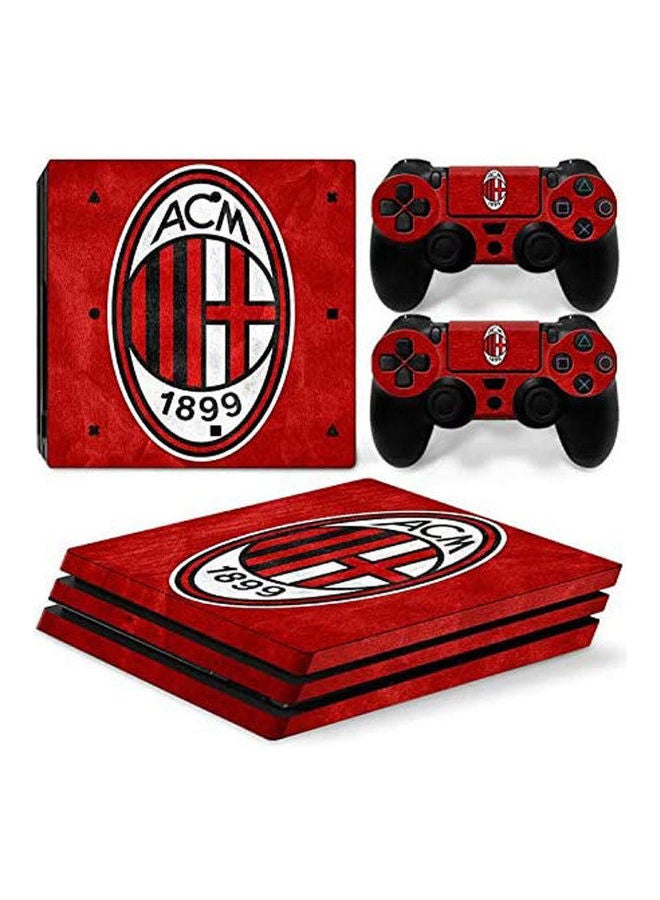 Sony PlayStation 4 Pro Console Decal Skin Stickers With 2 Pcs Stickers For PS4 Pro Controller