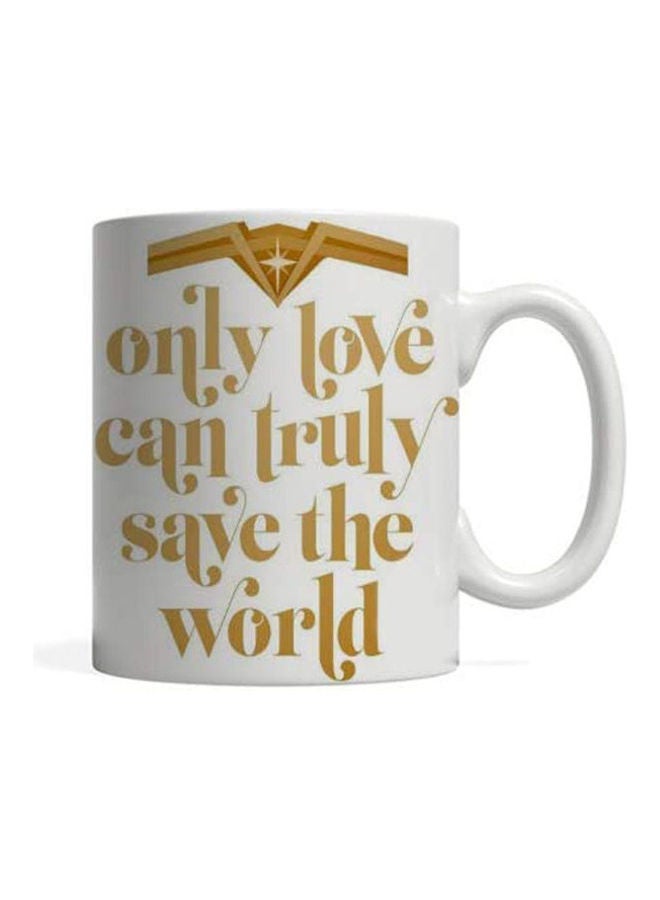 PH - Only Love Can Save The World Mug Multicolour - Image 1