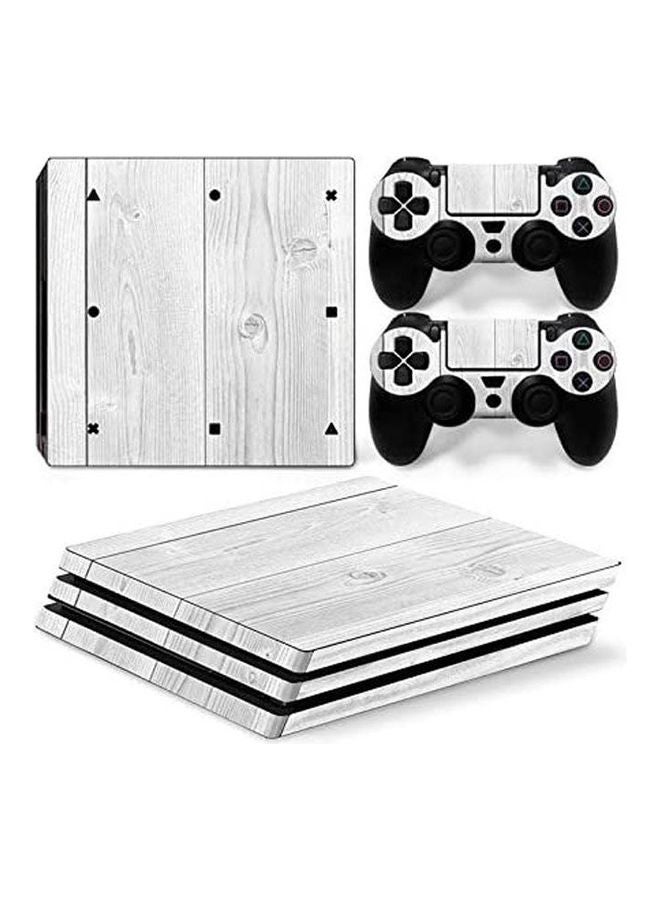 ملصقات بطبعة تناسب شخصية مالك جهاز ألعاب وذراعي تحكم سوني بلايستيشن 4 برو