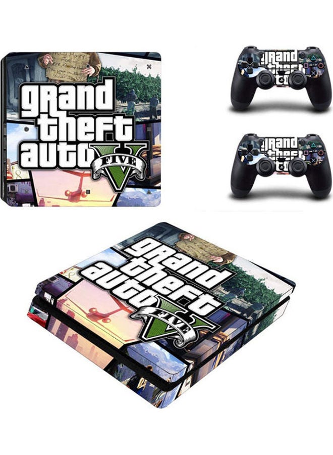 ملصق بلايستيشن 4 سليم