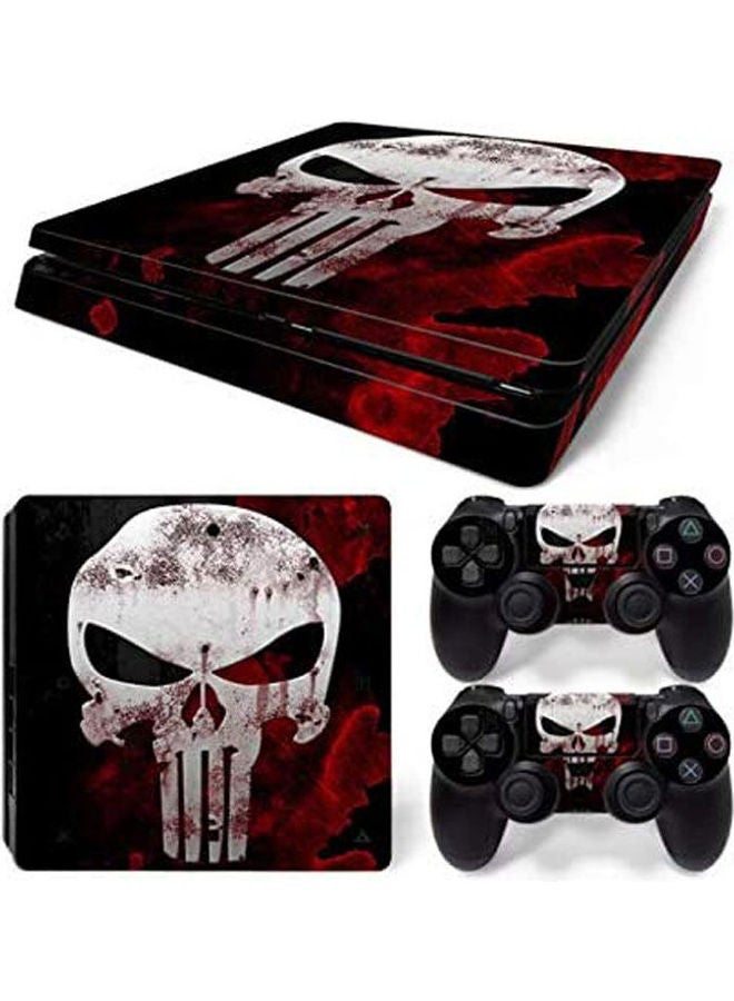 Sony PlayStation 4 Slim Colorskin Personality Console Decal Skin Stickers With 2 Pcs Stickers For PS4 Slim Controller - v1635724575/N51656790A_1