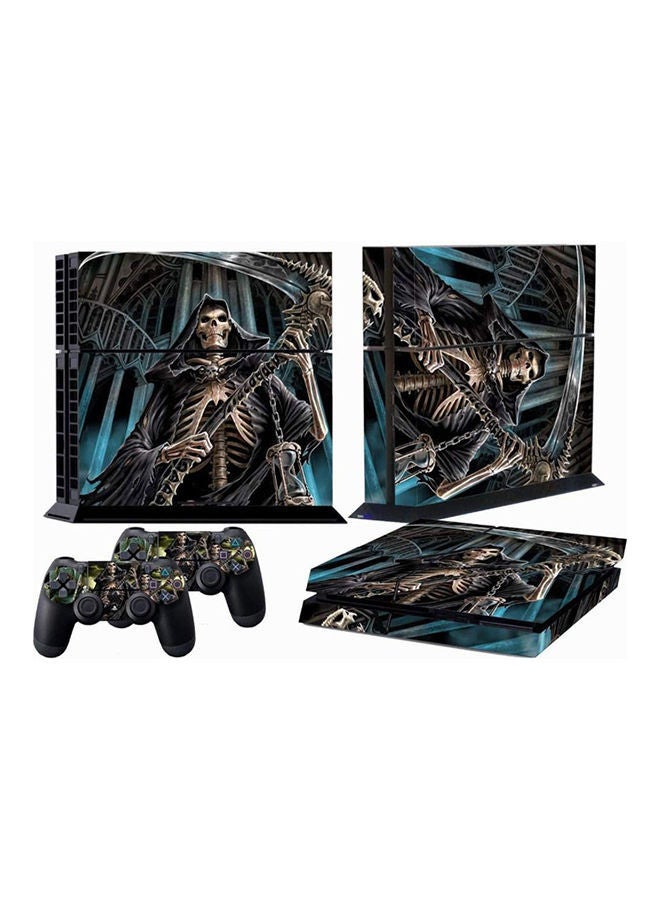 ملصقات لجهاز بلايستيشن 4 وذراعي التحكم - أنماط الموت