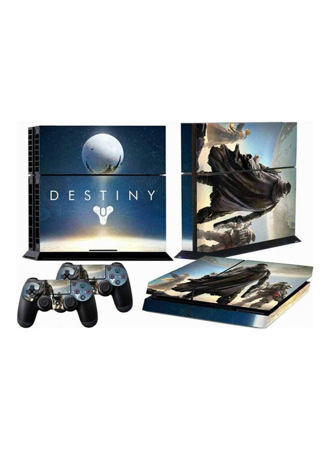 ملصقات لجهاز بلايستيشن 4 وذراعي التحكم - أنماط لعبة "Destiny"