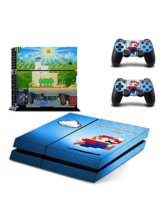Vinyl Decal Super Mario PlayStation 4 Vinyl Skin Sticker Decal For PS4 
