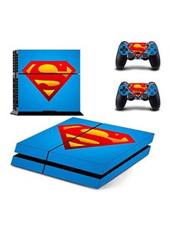 Superman Blue PlayStation 4 Vinyl Skin Sticker Decal For PS4