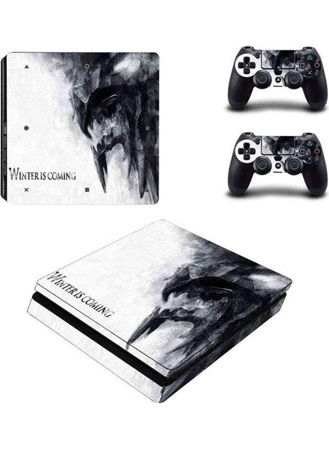 Winter Is Coming PlayStation 4 Slim Vinyl Skin Sticker Decal For PS4 Slim