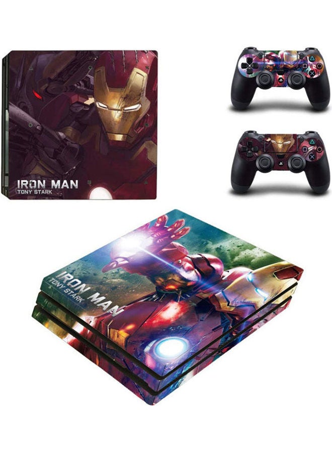 Vinyl Decal Iron Man PlayStation 4 Pro Vinyl Skin Sticker Decal For PS4 Pro