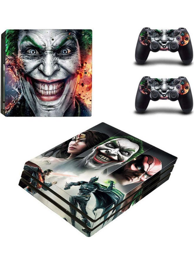Vinyl Decal Joker Batman Vs Superman PlayStation 4 Pro Vinyl Skin Sticker Decal For PS4 Pro 