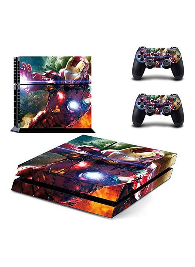 Vinyl Decal Iron Man PlayStation 4 Vinyl Skin Sticker Decal For PS4