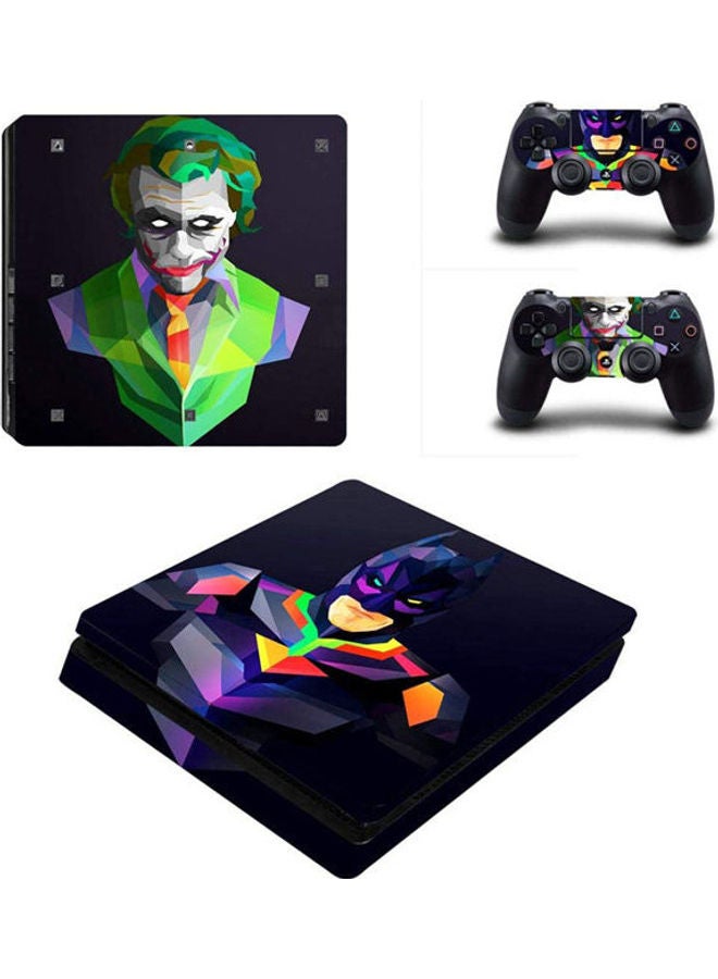 ملصق لجهاز الألعاب بلايستيشن 4 وأذرع التحكم الخاصة به