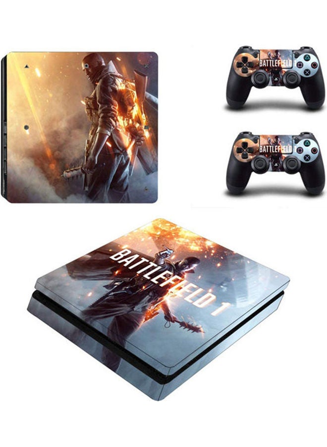 ملصق بلايستيشن 4 سليم