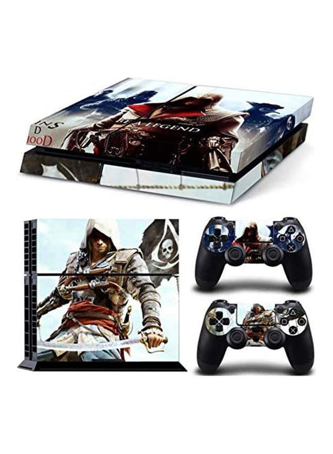 ملصقات لجهاز ألعاب وذراعي تحكم سوني بلايستيشن 4