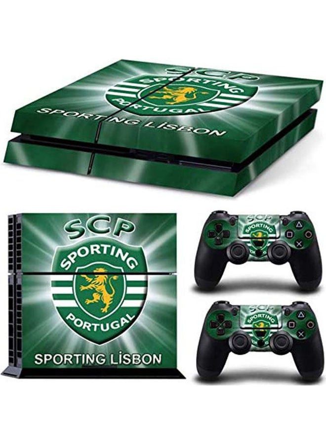 ملصقات بطبعة تناسب شخصية مالك جهاز ألعاب وذراعي تحكم سوني بلايستيشن 4