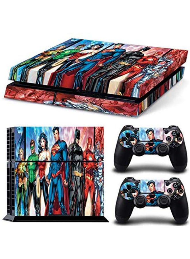 Sony PlayStation 4 Personality Console Decal Skin Stickers With 2 Pcs Stickers For PS4 Controller
