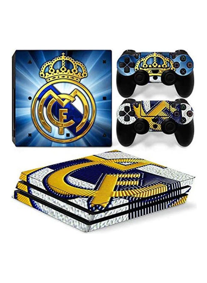 Sony PlayStation 4 Pro Console Decal Skin Stickers With 2 Pcs Stickers For PS4 Pro Controller 