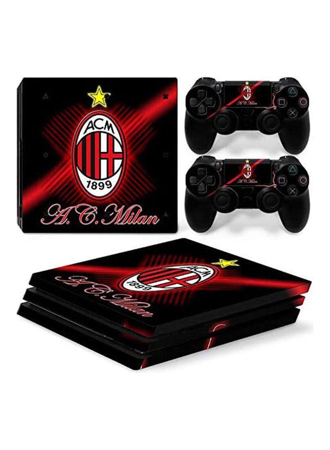 Sony PlayStation 4 Pro Console Decal Skin Stickers With 2 Pcs Stickers For PS4 Pro Controller 