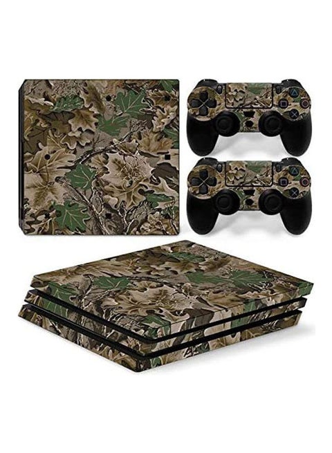 Sony PlayStation 4 Pro Personality Console Decal Skin Stickers With 2 Pcs Stickers For PS4 Pro Controller