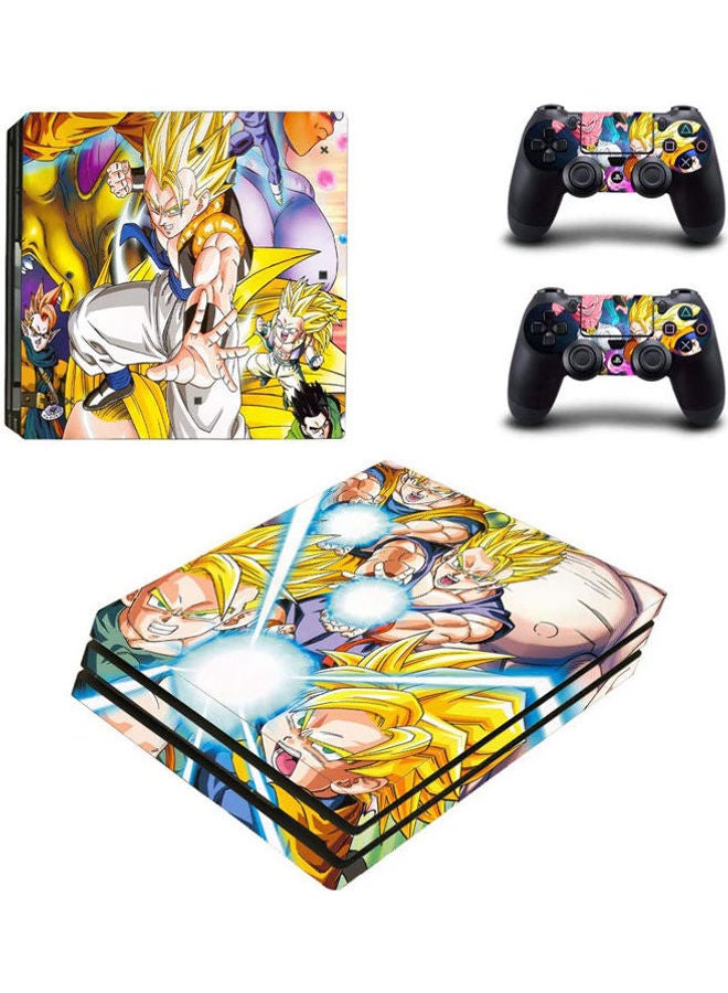 Vinyl Decal Dragon Ball PlayStation 4 Pro Vinyl Skin Sticker Decal For PS4 Pro 
