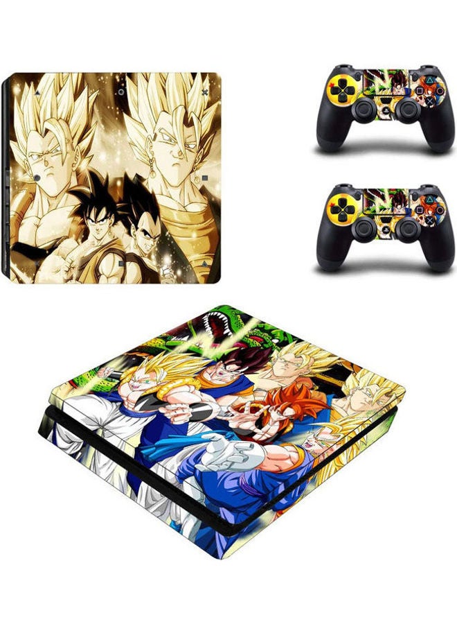 Vinyl Decal Dragon Ball Z PlayStation 4 Slim Vinyl Skin Sticker Decal For PS4 Slim 