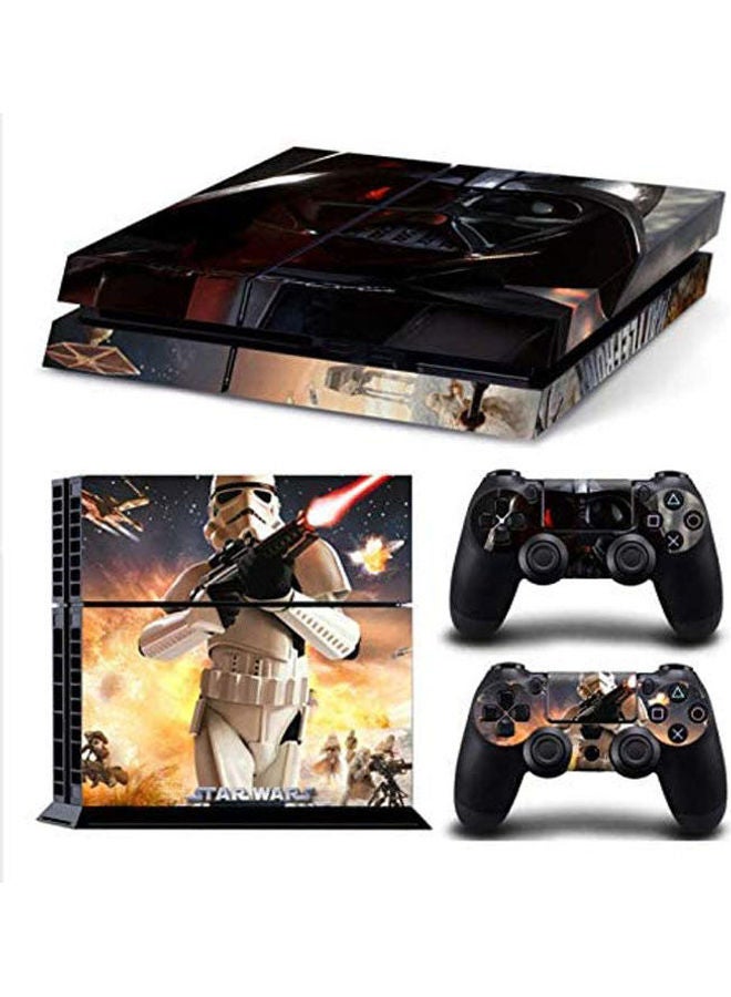 Sony PlayStation 4 Console Decal Skin Stickers With 2 Pcs Stickers For PS4 Controller