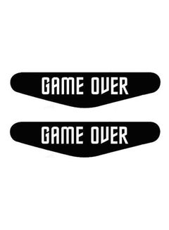 Two Sticker For Light Bar Of Ps4 Controller - Game Over