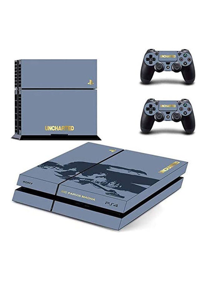 Uncharted Theme Ps4 Console And Controls Skins Sticker