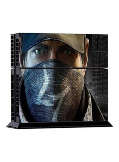 Watch Dogs Game Decal Skin Stickers For Ps4 Console With 2 Pcs Stickers For Ps4 Controller