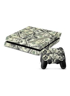 Us Dollar Note Cover Sticker For Ps4 Console And Controller