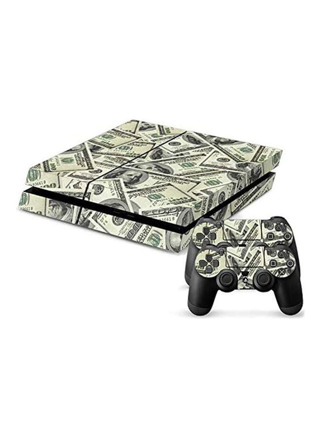 Memorix - Us Dollar Note Cover Sticker For Ps4 Console And Controller - Image 1