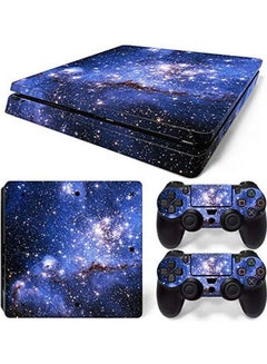 Waterproof Colorful Vinyl For PS4 Slim Sticker For Sony PlayStation 4 Slim Console 2 Controller