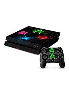 PS4 Symbols Black Edition Cover Sticker For PS4 Console And Controller