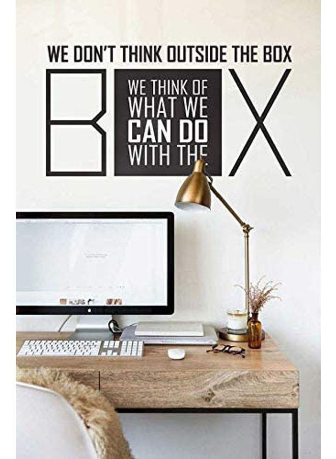 Spoil Your Wall Office Wall Decals  Home Decor  Waterproof Wall Stickers Black 50cm