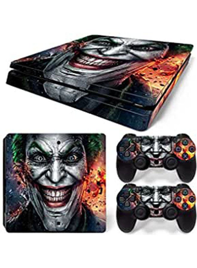 SEEKYOU Joker Skins Stickers For Sony PS4 PlayStation 4 Slim 