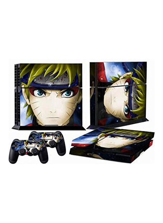 ملصقات لجهاز بلايستيشن 4 وذراعي التحكم - أنماط اوزوماكي ناروتو