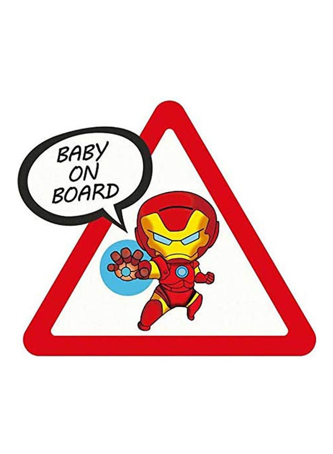 Generic Superhero Baby On Board Vinyl Bumper Sticker Decal 